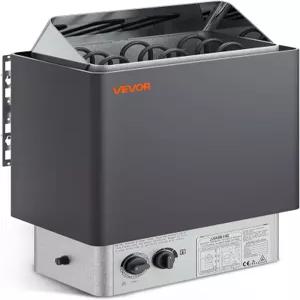 VEVOR 사우나 히터 220V 전기 스토브 스팀 목욕 3시간 타이머 및 최대 176-318 입방피트 4.5KW FCC 인증