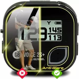 골프버디 보이스 2S+ 토킹 GPS 레인지파인더 디스플레이 매트 피니시 스크린 프로텍터 필름을 위한 IPG