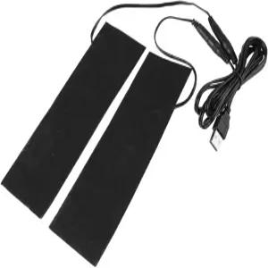 USB 히팅 패드 발을 따뜻하게 5V 전기 발열체 필름 히터 1쌍