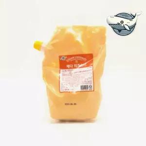 풍부한 맛 체다치즈소스 1kg 바베큐 소스 NDA8+8lmc