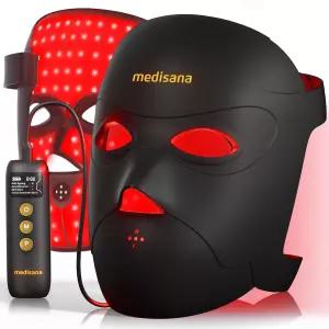 메디사나 3D 레드 라이트 테라피 마스크 336개의 LED 3가지 모드 - NIR 830nm 블루 가정용 무선 및 충전식
