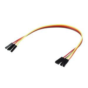 호환 3X MAX3232 RS232 직렬 포트-TTL 변환기 모듈 DB9 커넥터 점프 케이블 12개