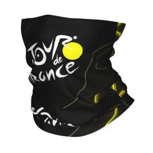호환 프랑스 TDF 투어 겨울 헤드밴드 넥워머 남녀 스키 사냥 튜브 스카프 자전거 페이스 밴다나 게이터