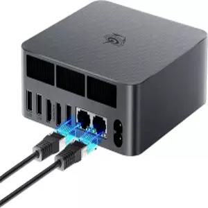 Beelink EQR7 미니 PC AMD Ryzen 7 7735HS 최대 4.75GHz 8C/16T 컴퓨터 24GB LPDDR5 RAM NVMe SSD 마이크로
