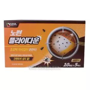 강력파리끈끈이 노런파리포획 플라이다운파리트랩 노런 파리없애는방법