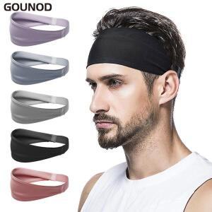 1PC/1pir GOUNOD 스포츠 헤드  미끄럼 방지 수분 흡수 운동 스웨트 피트니스 러닝 사이클링 축구 요가 헤어
