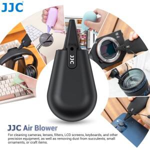 JJC 미니 소형 실리콘 에어 블로워 클리너 카메라 렌즈 필터 LCD 스크린 키보드 청소 도구 먼지 제거용