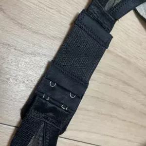 결후크 장후크 밴드형 연장후크 2단 블랙 브라후크 브래지어