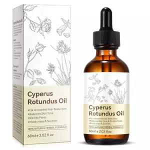 ITSDAWN Cyperus Rotundus 제모용 오일, 원치 않는 모발 부담 . 및 피부 진정, 매끄러운 피부를 위한 모이