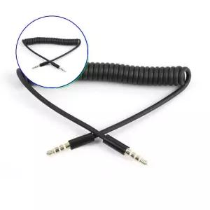 쌍문상회 지금 필요한 aux케이블차량용 이어폰연장선 4극 스테레오 오디오 30cm
