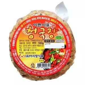 아리랑식품 아리랑 이쁜이표 청국장 180g 12개 항아리 이강산닷컴