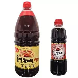 홍일점 홍게맛액젓1.8 + 홍게맛장500