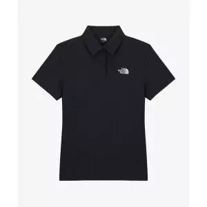 노스페이스 THE NORTH FACE NT7PS31C 여성 스윙 반팔 폴로 BLACK