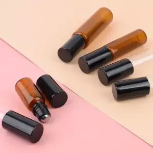 갈색 유리공병 향수 소분 투명 샘플용 아로마 용기 오일