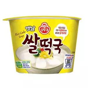 옛날 쌀떡국 166.6gx12개 박스 오뚜기