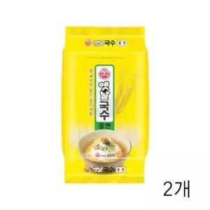 친절한탄씨 WL 오뚜기 옛날국수 중면 3kg X 2개 굵은면 잔치국수 콩국수면 멸치국수 식재료 대용량