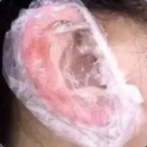 [RIZPICK]WL 일회용 비닐 방수 이어캡 100개입 염색 MM50204