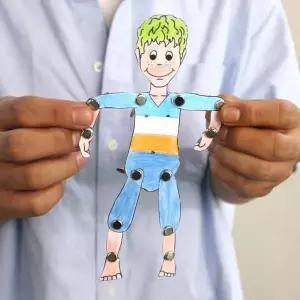 인형관절 종이고정 할핀 실버 100P 할핀 활핀 관절핀