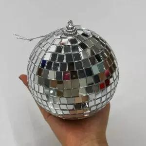 오너먼트 1P 트리장식 미러볼 12cm 크리스마스
