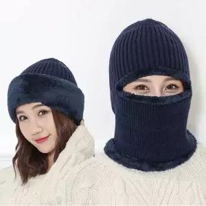 다이큰 투인원 융털 바라클라바 비니 SD-241215