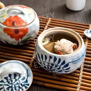 계란찜용기 일본식 계란찜 계란찜볼 도자기 원형