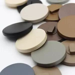 무광 원형 단추 18mm 의류 부자재 가디건 코트 수선 단추 재봉부자재