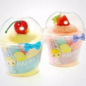 MC [초극세사미니타올 생일축하 머핀케익] 초극세사 케익타올