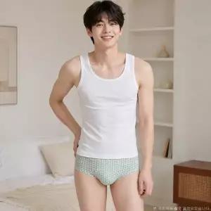 [롯데백화점]비비안 (2컬러 택1) 통기성좋은 메쉬원단 부드러운 내측밴드 남성 삼각팬티 PT2105G