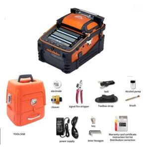 AI-10A 6C  Signal Fire SM  다국어 FTTH 광섬유 접합 기계, 접속기
