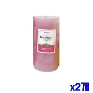[RIZPICK]인테리어 로즈마리 아로마 향초 7.5x15cm x2개 양초