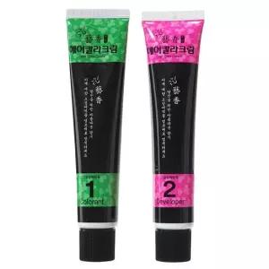 오너클랜 오징어먹물 한방성분 염색약 새치커버 5N 자연갈색 오징어먹물 한방성분 염색약 새치커버