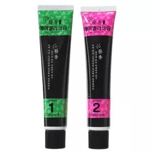 오너클랜 오징어먹물 한방성분 염색약 새치커버 7N 밝은갈색 오징어먹물 한방성분 염색약 새치커버