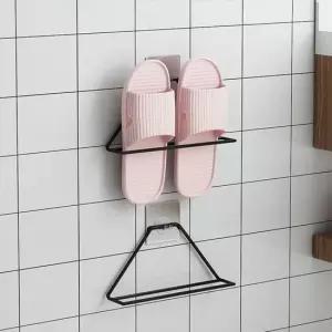 친절한탄씨 WL 거실 슬리퍼거치대 거실화 신발거치대 벽걸이 슬리퍼 실내화꽂이 신발꽂이 슬리퍼꽂이