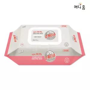 닥터큐 소독티슈(80매) x 20개 / 의약외품 살균 소독용 엠보싱 캡형 물티슈