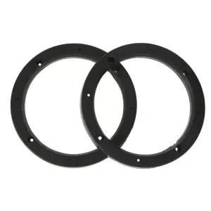 2Pcs 스피커 스페이서 패드 어댑터 6.5 인치 플라스틱 피팅 오디오 미끄럼 방지 자동차 액세서리 용 패킹