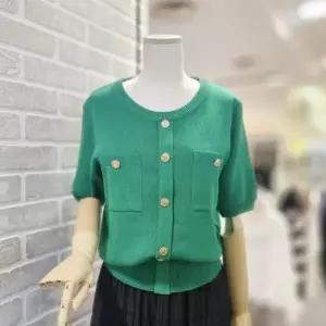 [대구백화점][레코브]포켓 버튼 니트(LC31F5KN515X)