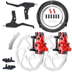 앞뒤 캘 , 브레이크 케이블, 레버, 끝 케이블 로터, S-훅 팁 캡, 160MM 회전