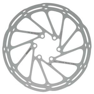 SRAM 중심선 디스크 브레이크 로터 - 203MM, 6볼트, 실버