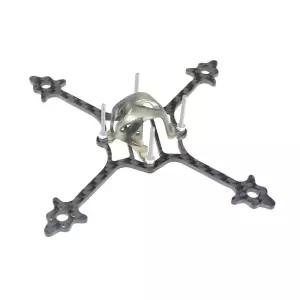 JMT 115mm 바닥 플레이트 탄소 섬유 + Happymodel Crux3 Quadcopter FPV Racer Drone 교체 용 카메라 보호