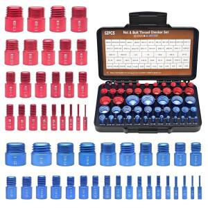 나사 게이지 세트 너트 볼트 식별기 52PCS44PCS 미터법 및 인치 피치 자동차 자전거 수리 도구