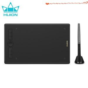 Huion H580X 그래픽 태블릿 디지털 펜 드로잉 배터리 없는 서명 패드 리눅스 MacOS PC 장치 연결