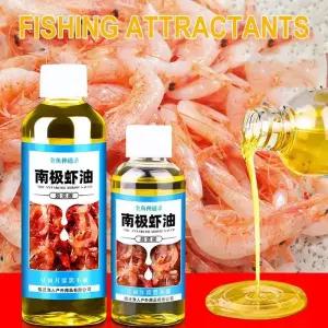 60/100ml 새우 미끼 향기 고농도 물고기 유인 강한 비린내 냄새 야생 낚시 크릴 오일 액세서리