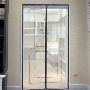 자석방충망 모기장 자동 교체 접착식 방충문 현관 방문 현관문 베란다 창문 아파트 문방충망 출입문tuv566