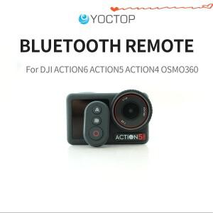 DJI Action6 5 Pro/4 Osmo 360 스포츠 카메라 블루투스 리모컨 셀카봉 액세서리에 적합