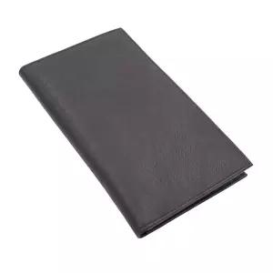 229214 AG Wallets 남성용 나파 가죽 지갑 20장 - 슬림 롱 RFID 신용 카드 홀더, 지폐 칸 2개 및 신분증 창