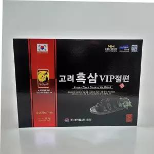 건강선물 고려 흑삼 VIP 절편 쇼핑백포함 명절선물 15gx10개입