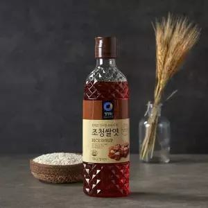 청정원 조청 쌀엿 요리엿 풍미 건강 단맛 요리당 700g MNS