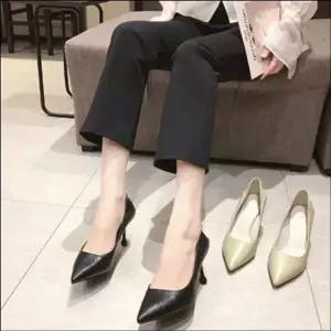 [하프클럽/]여성 7cm 정장 하이힐 데일리 뾰족앞코 구두 3색