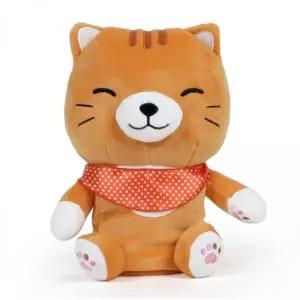 [하프클럽/]고양이 원목 커버 오렌지 색상 캣 하우스 케이스