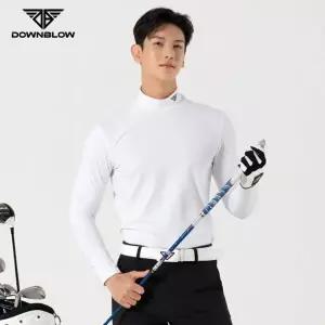 [하프클럽/]기모 남성 골프용 보온 이너 티셔츠  블로우